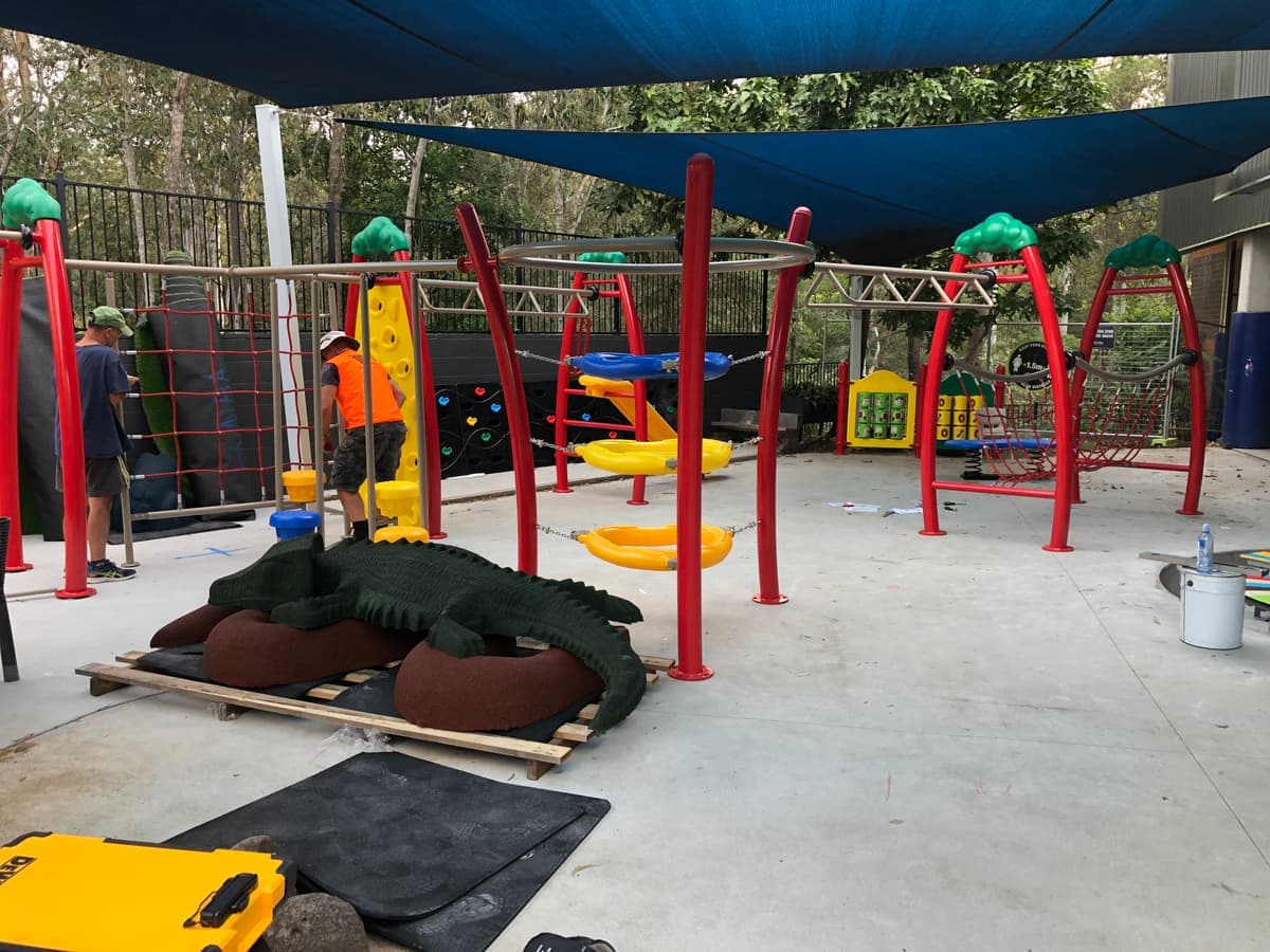 Kidzspace schools playground — Hymba Yumba Independant School