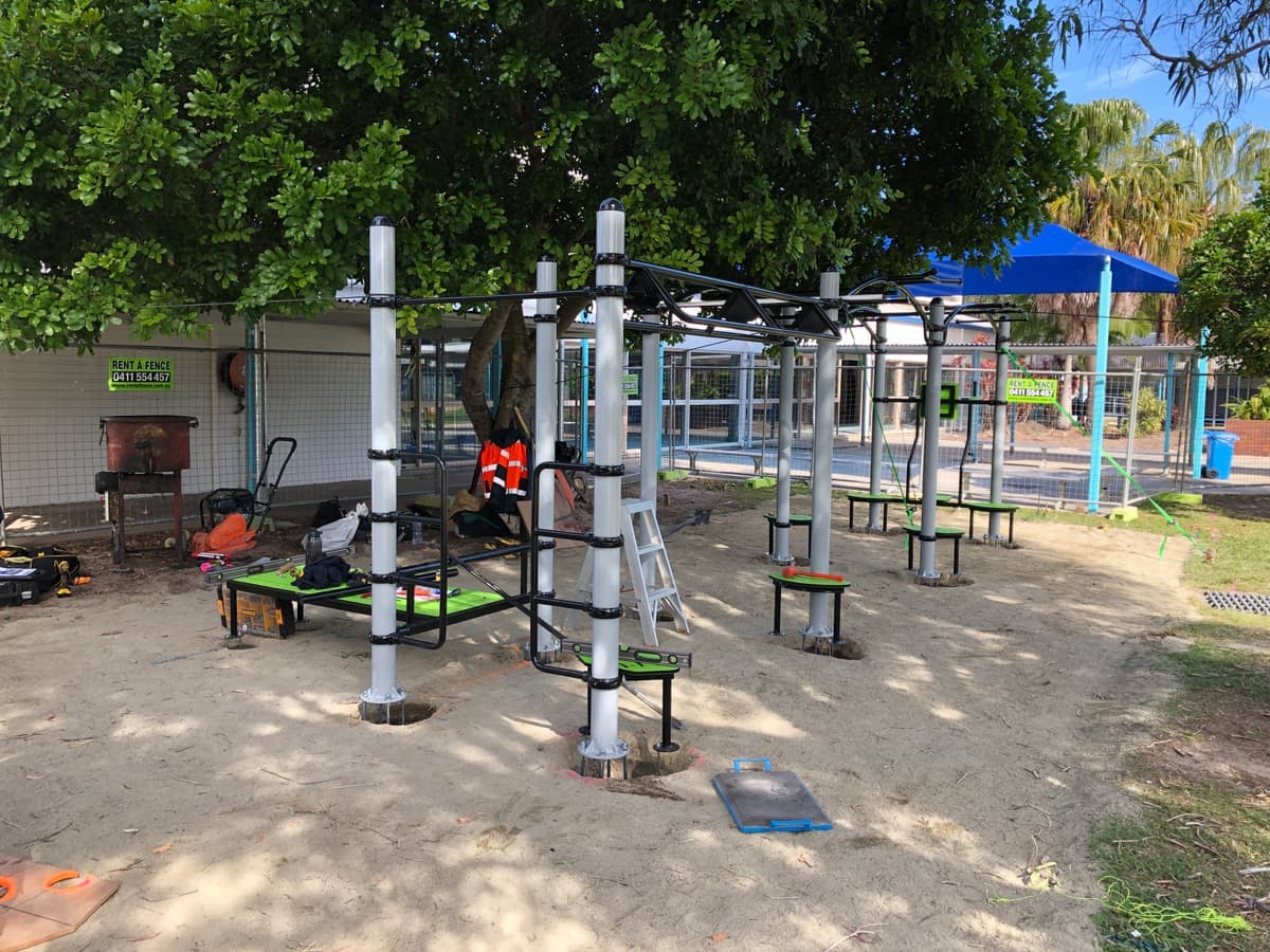 Kidzspace schools playground — Kawana Waters State College