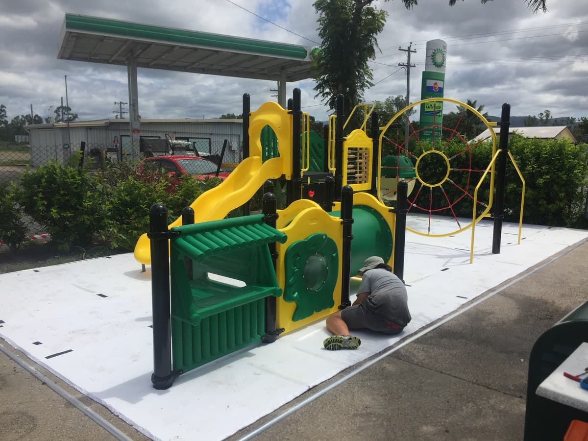 Kidzspace playground at McKlaren Retail