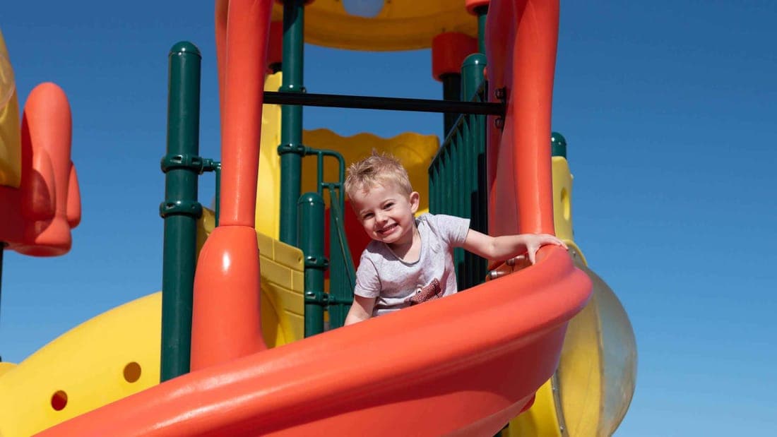 Kidzspace playground — Moonta Bay Caravan Park