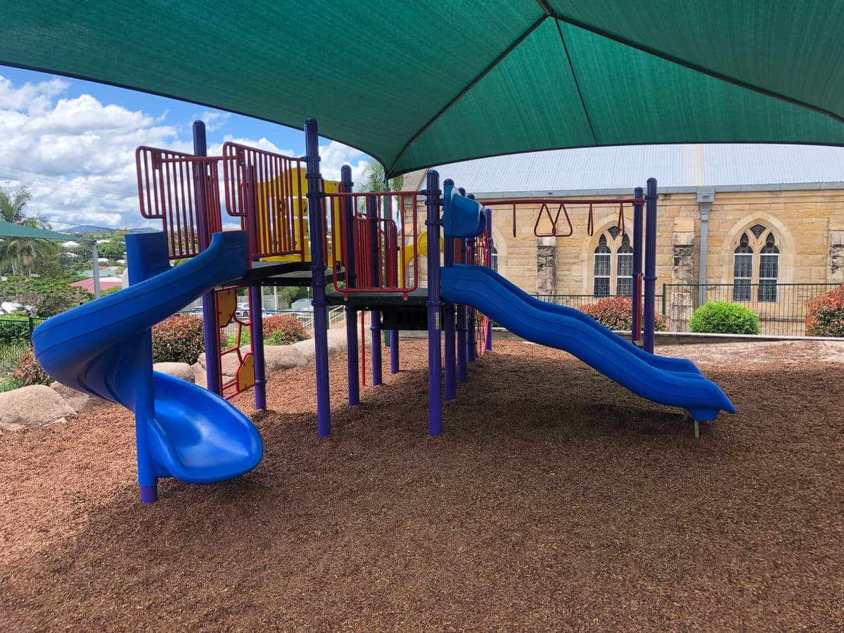 Kidzspace playground — St Patricks PS Gympie