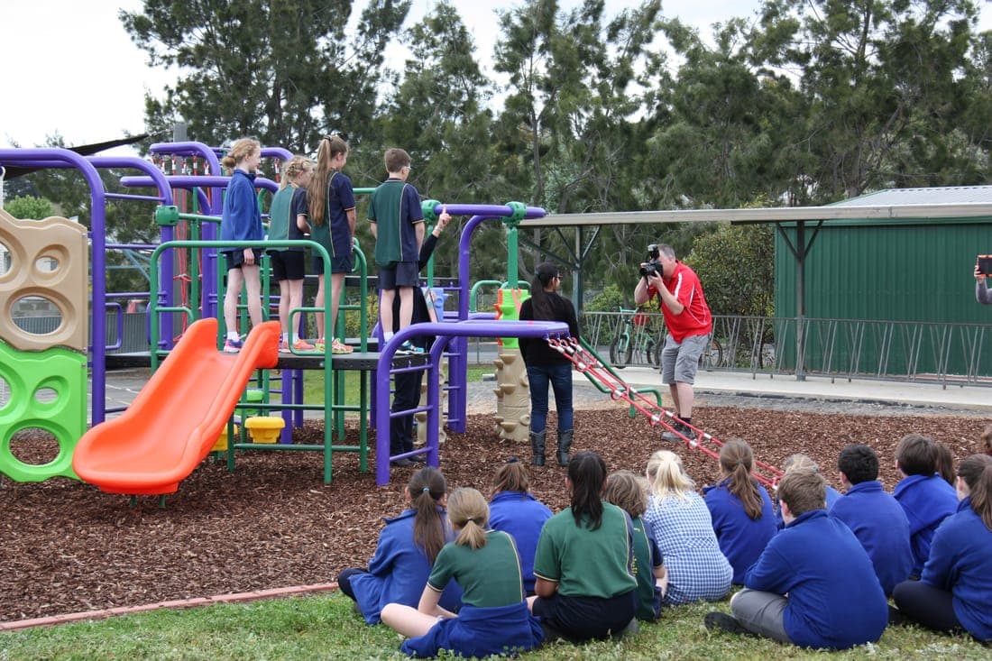 Kidzspace playground at St Pats