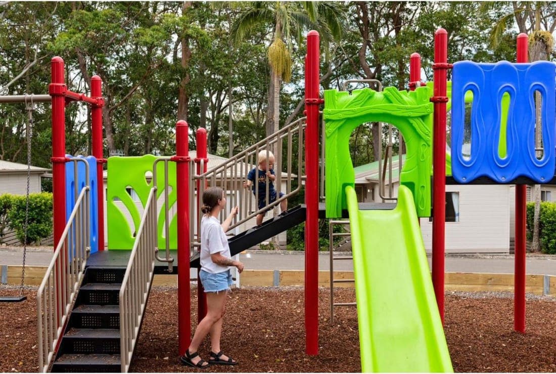 Kidzspace playground at Ulladulla Discovery Park
