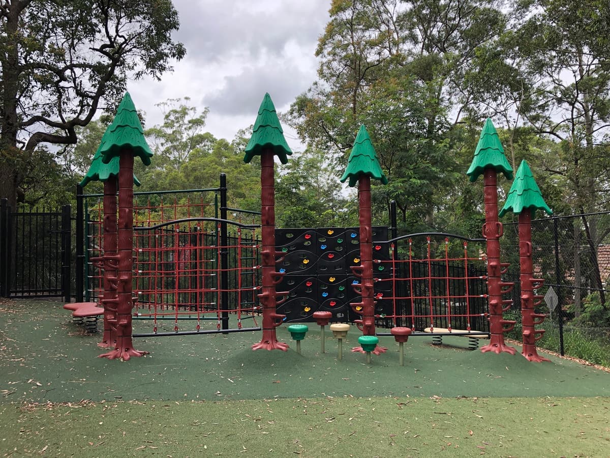 Kidzspace playground at Warrawee Public School
