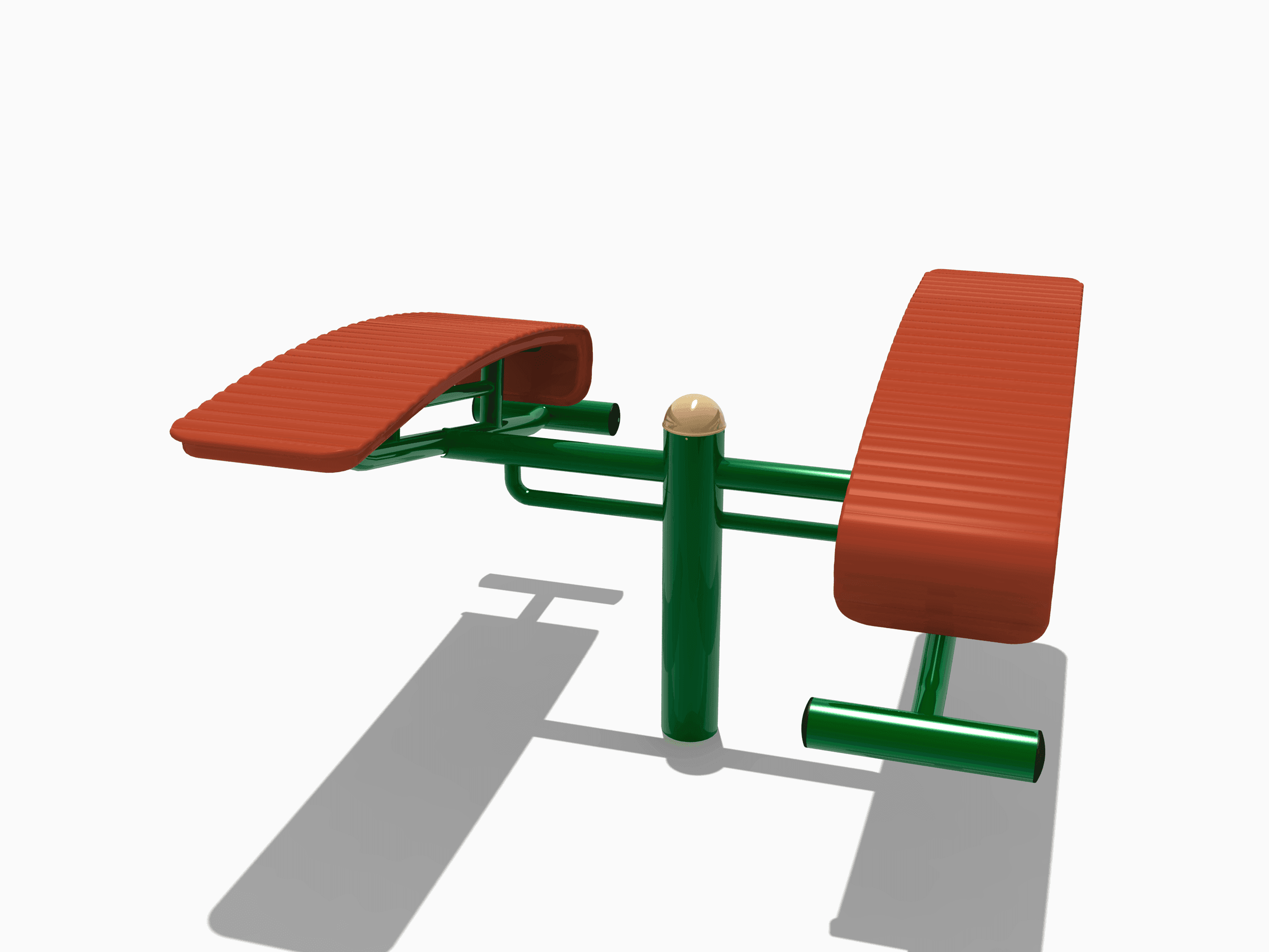 Dual Sit-Up Bench