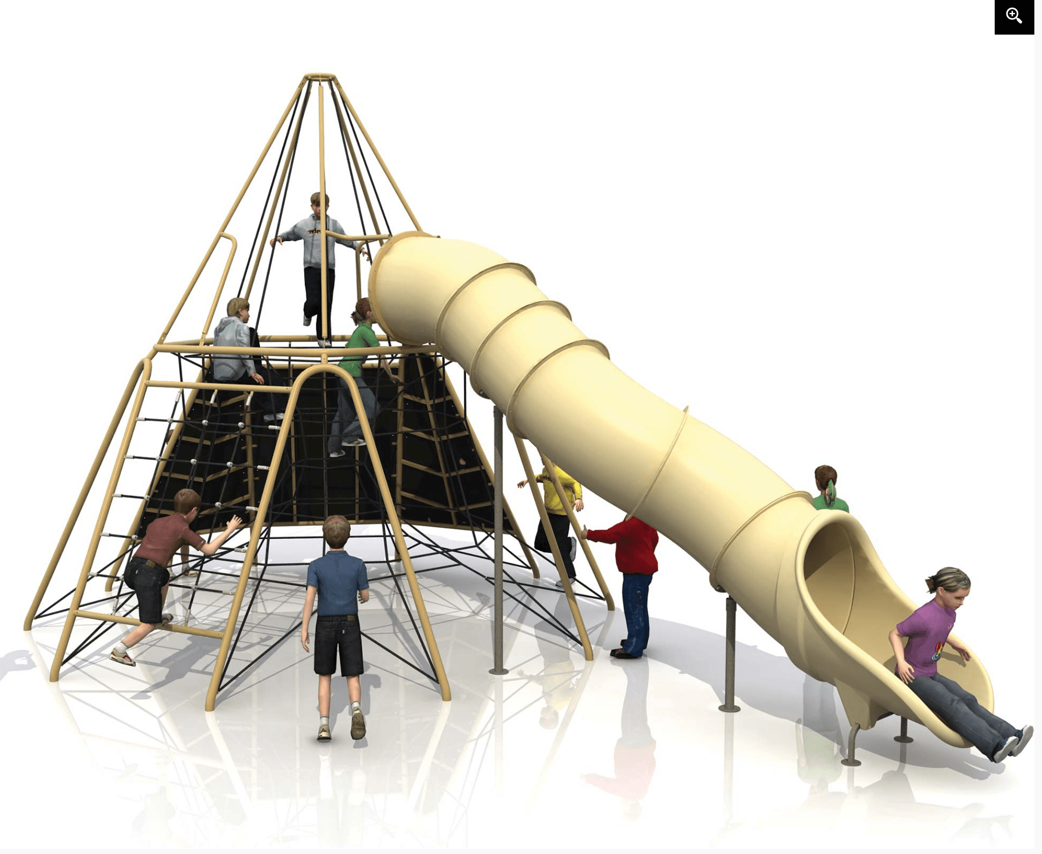 Pyramid Rope Climber
