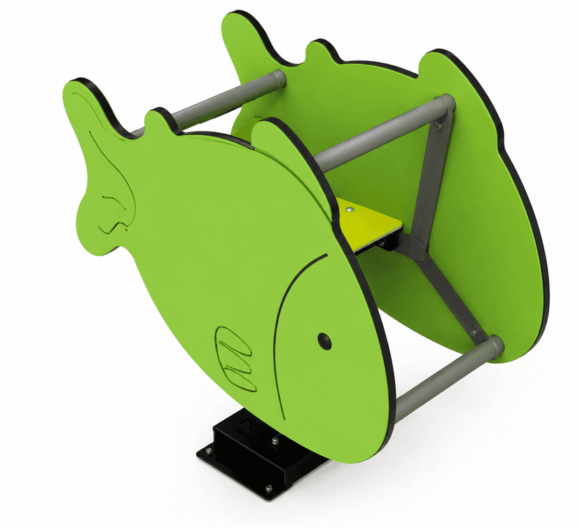Fish Springer (Green)