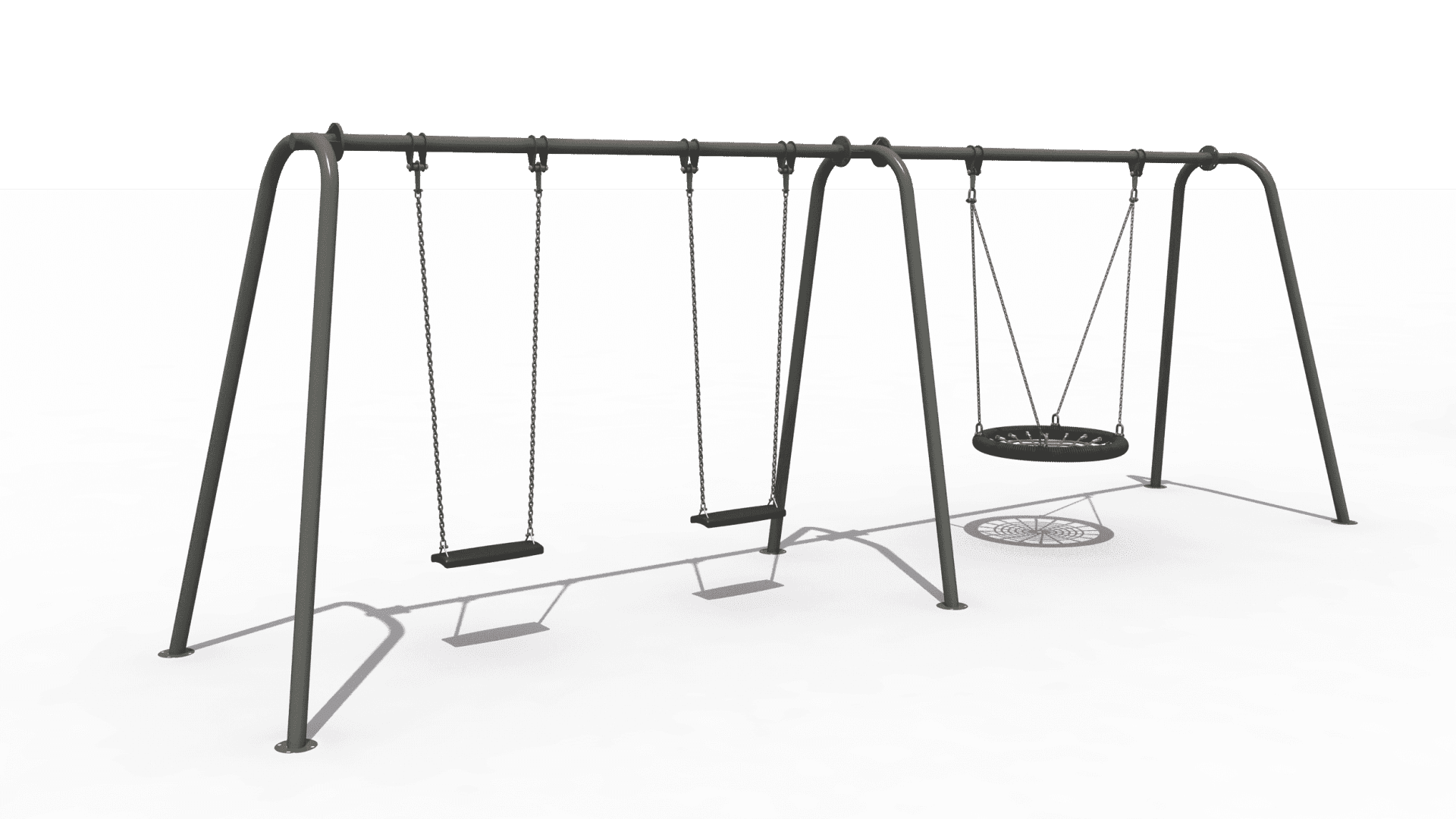 Triple Swingset