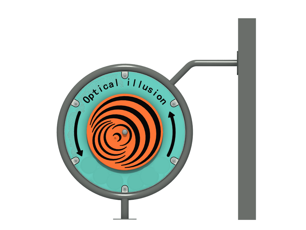 Optical Illusion Disc Panel