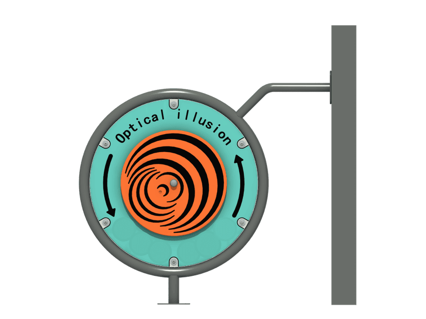 Optical Illusion Disc Panel