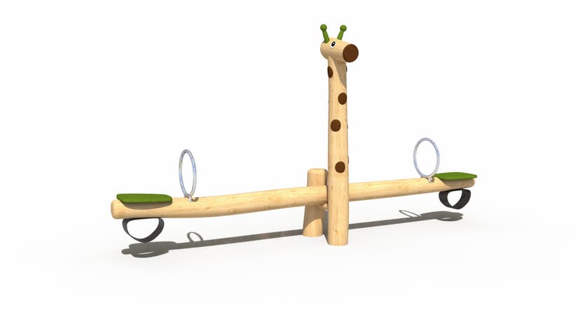 Giraffe Seesaw