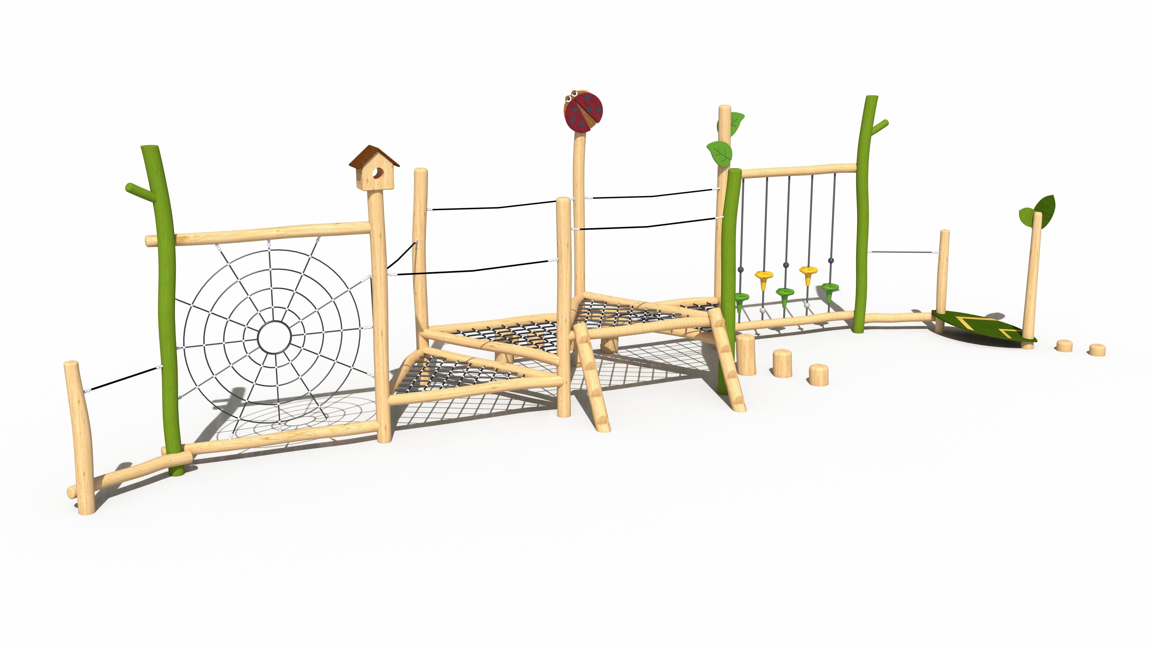 Grand Rope Trail — Rope Net Playground