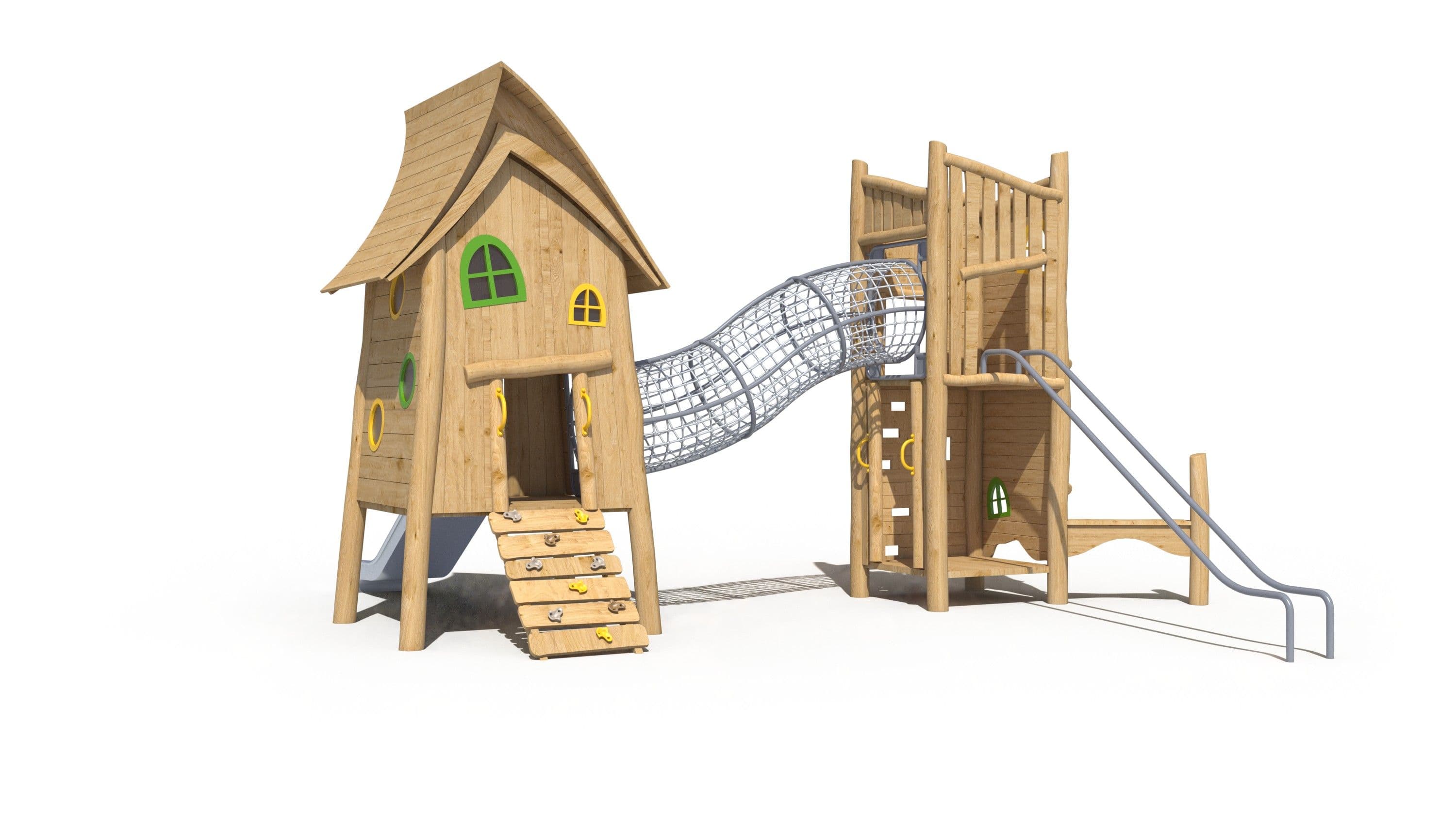 Storybook House with Tunnel