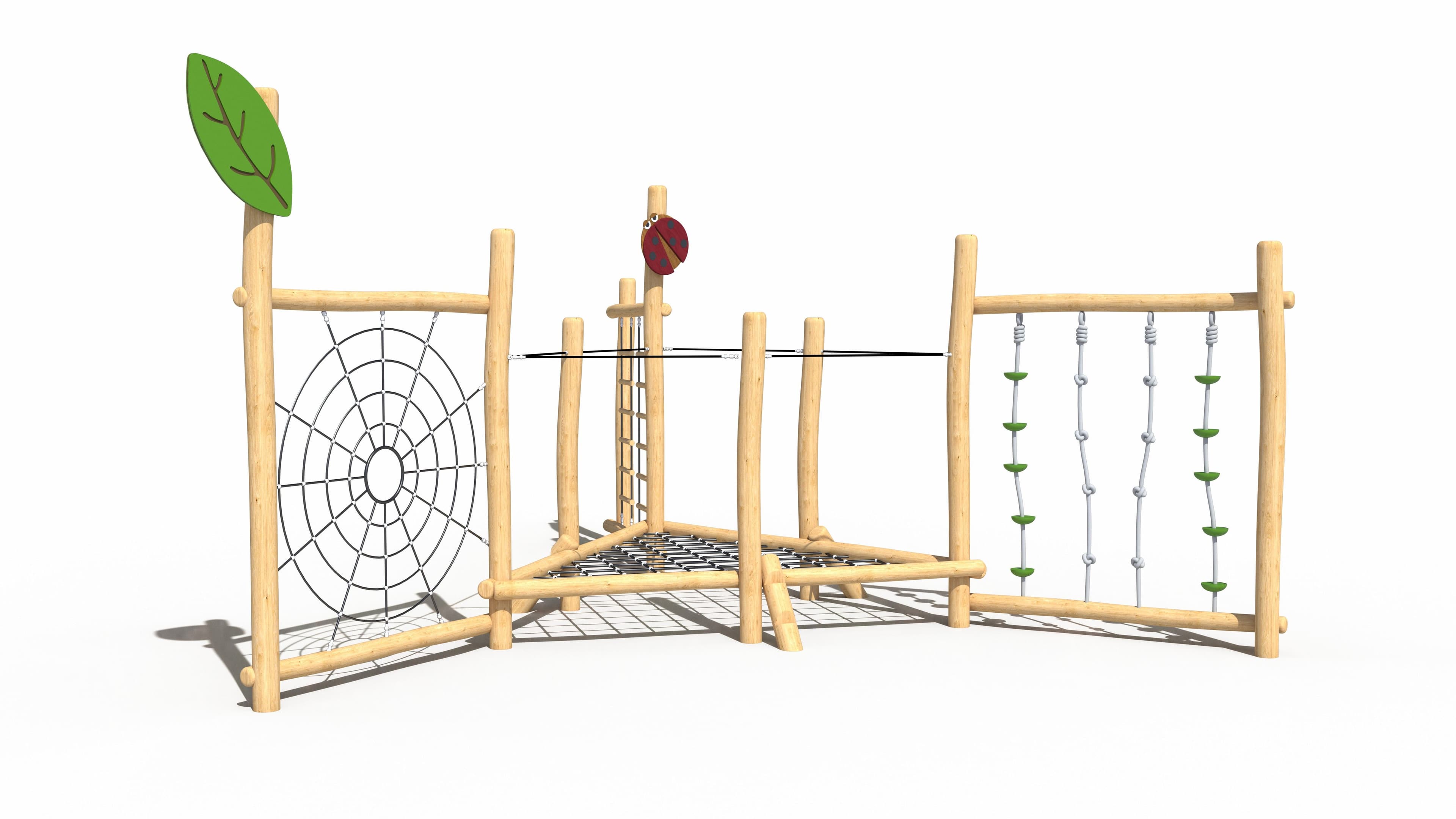 Spider Web Climber — Rope Net Playground