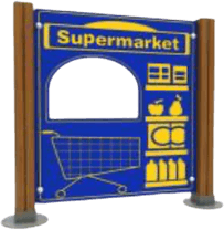Supermarket Panel — In Stock