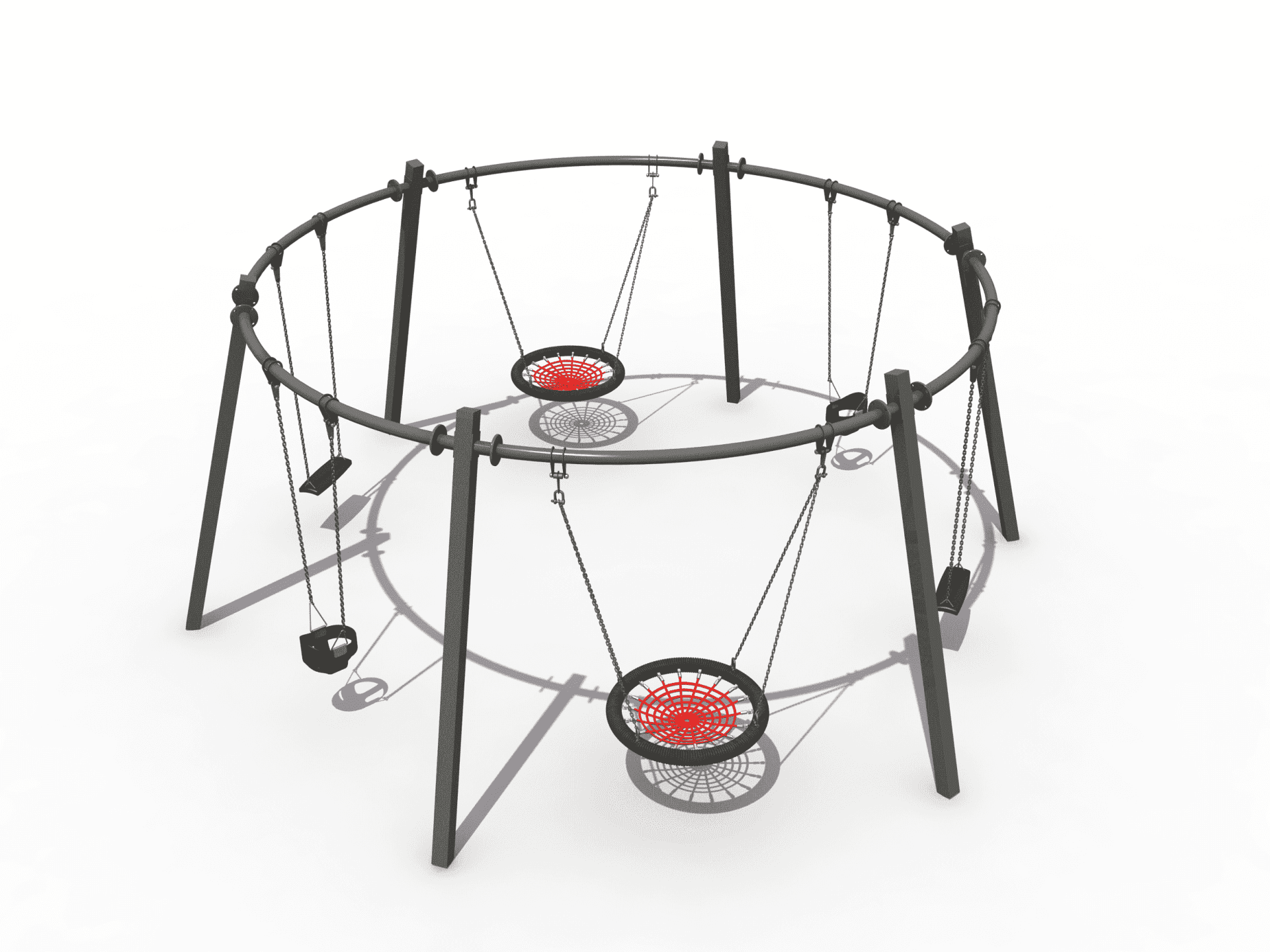 Circular Portal Swingset