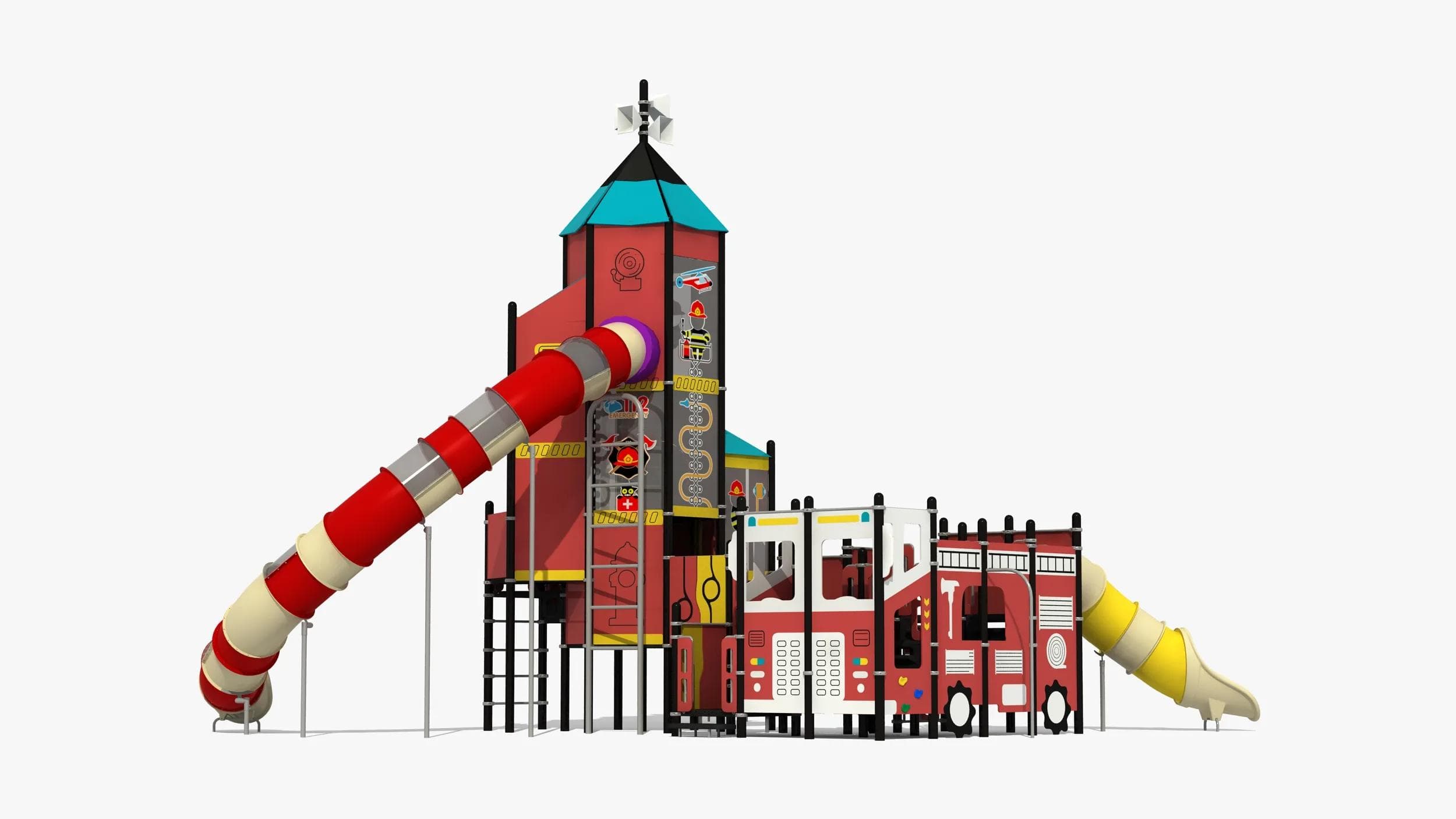 Fire Truck Tower