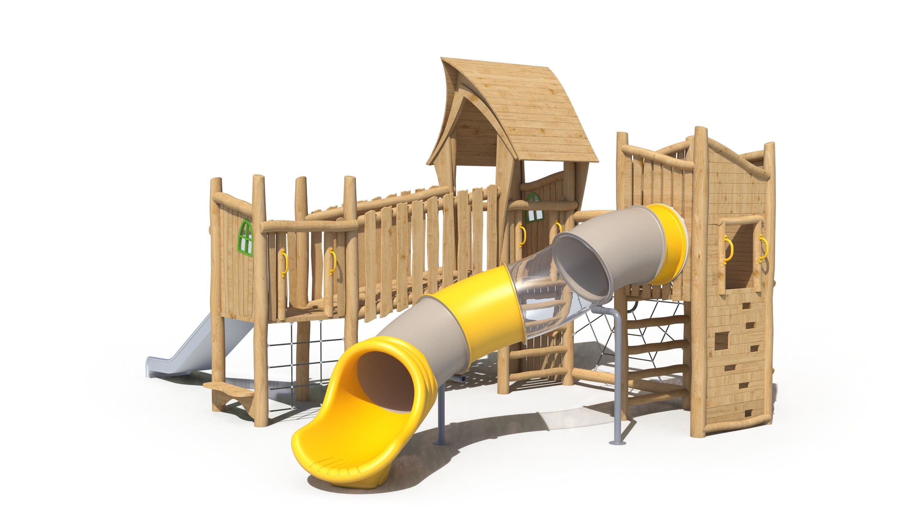 Storybook House Enclosed Slide