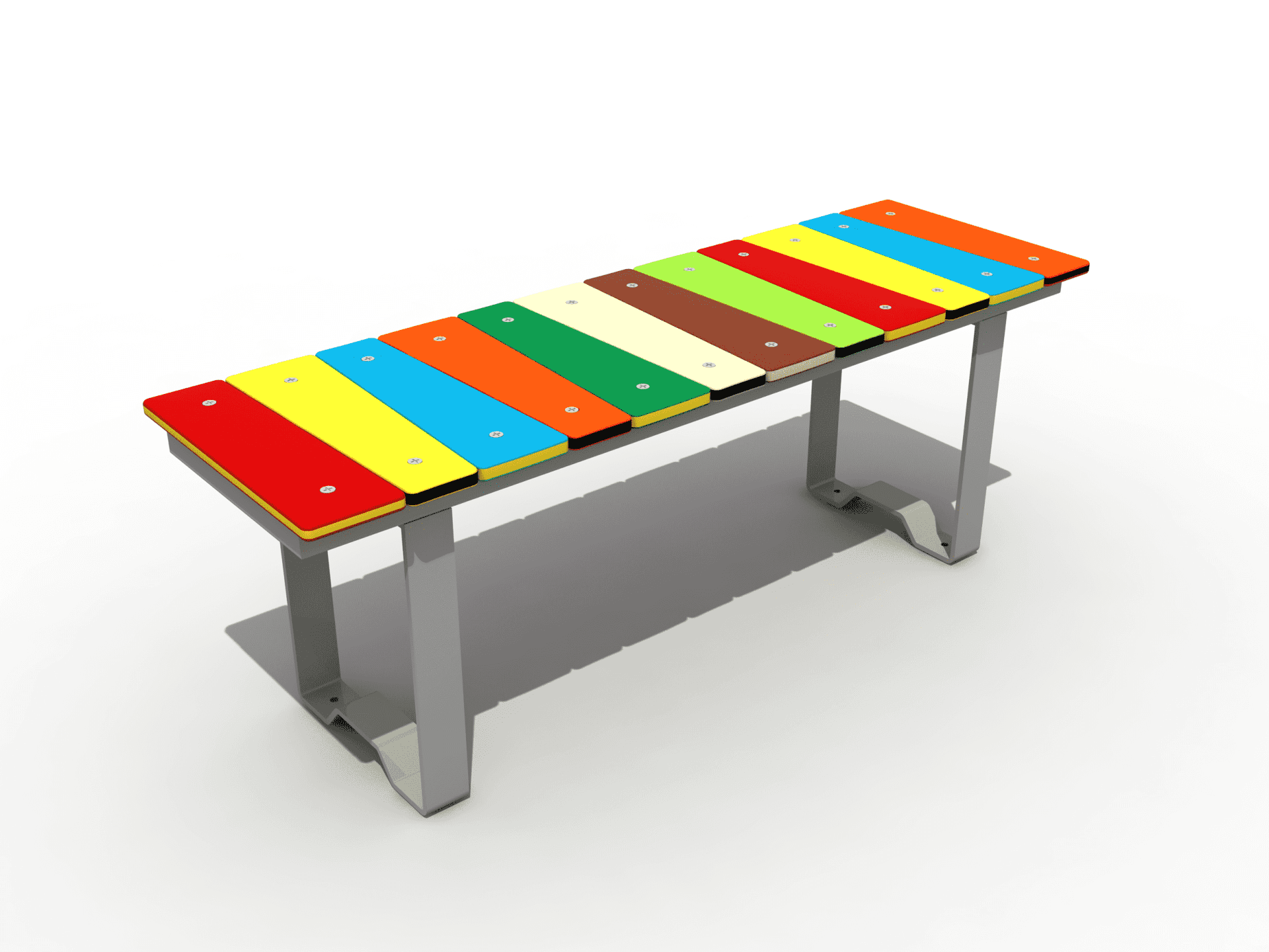 Straight Art Bench