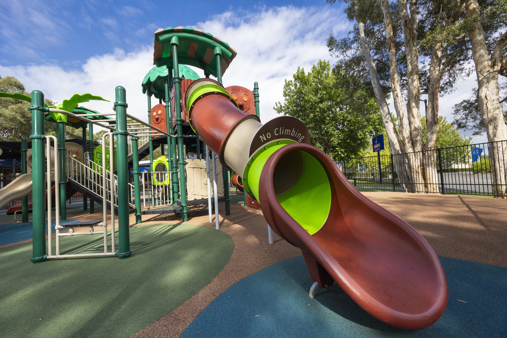 playground slide in QLD Australia