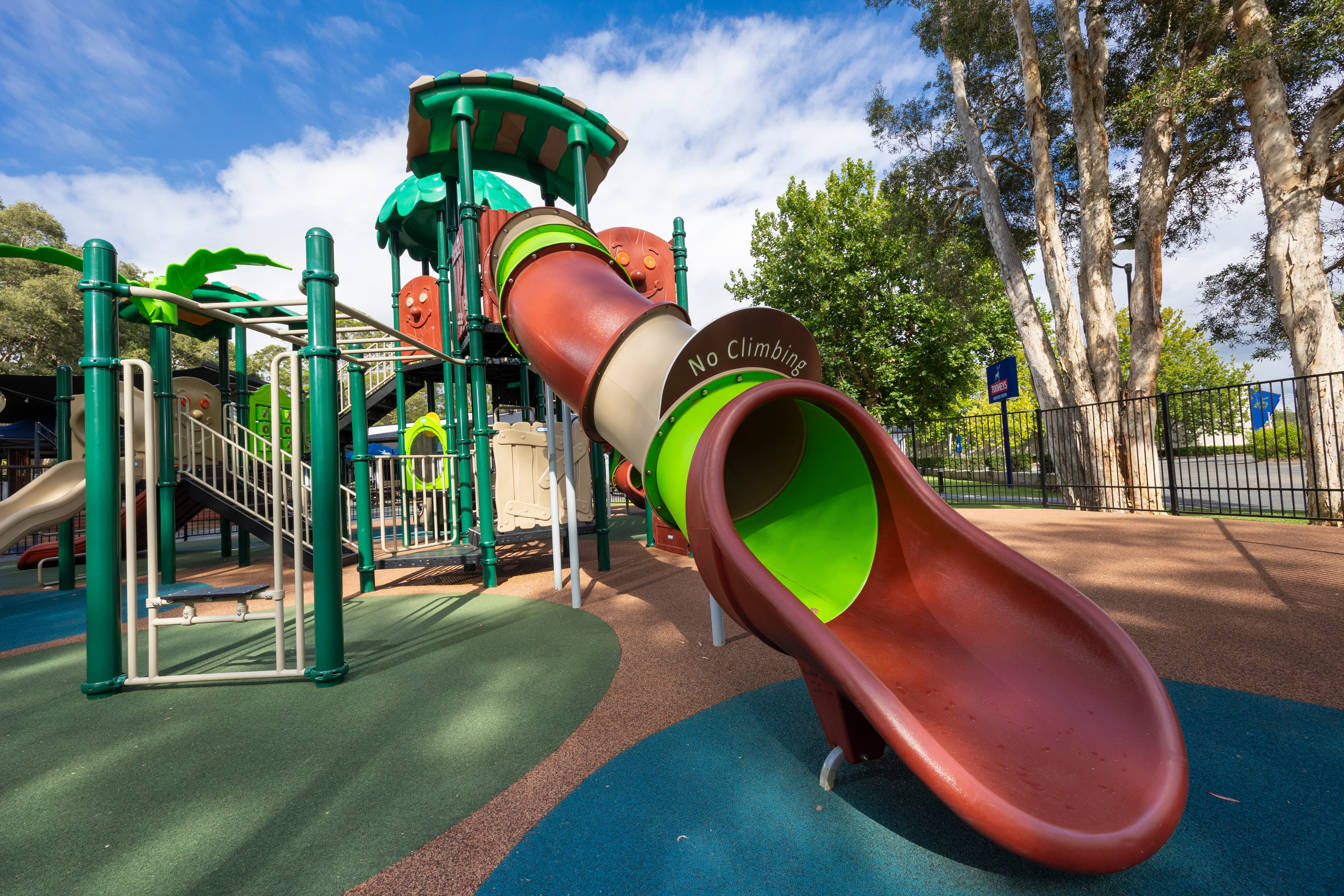 playground slide in QLD Australia