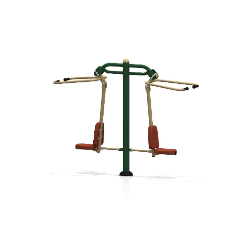 Double Shoulder Press – commercial playground equipment by Kidzspace