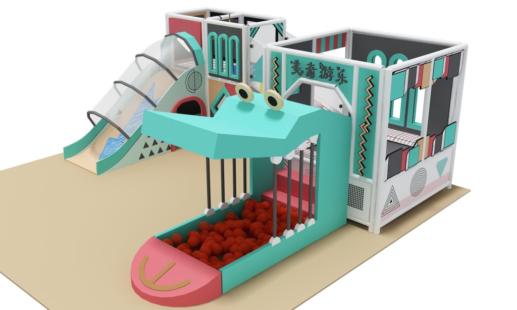 Croc Hunter – commercial playground equipment by Kidzspace