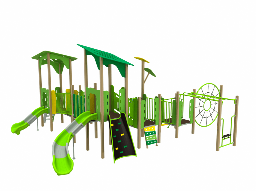Oakley – commercial playground equipment by Kidzspace