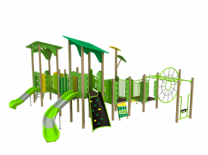 Oakley – commercial playground equipment by Kidzspace