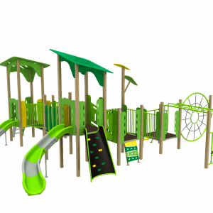 Oakley – commercial playground equipment by Kidzspace
