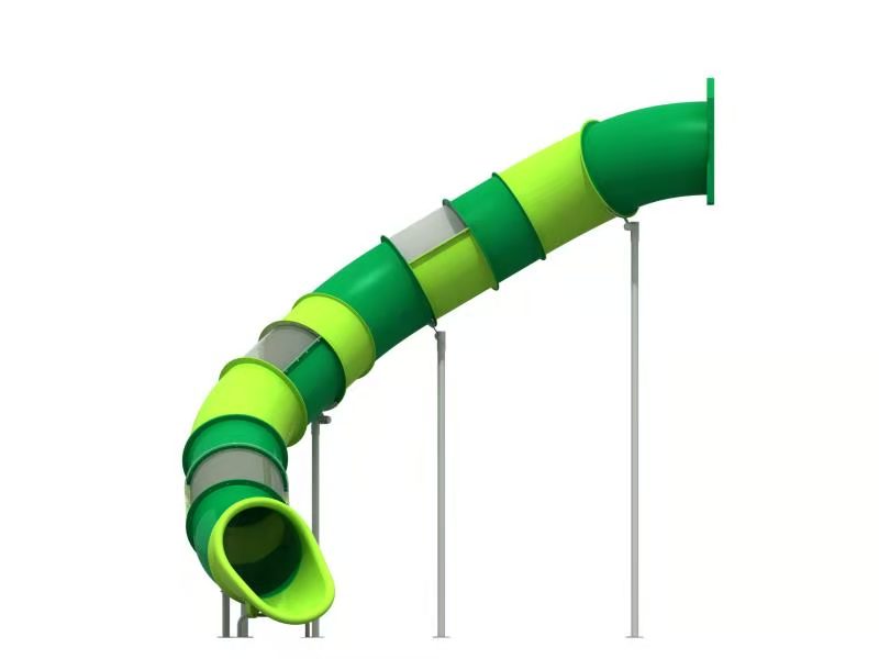 Giant Tube Slide – commercial playground equipment by Kidzspace